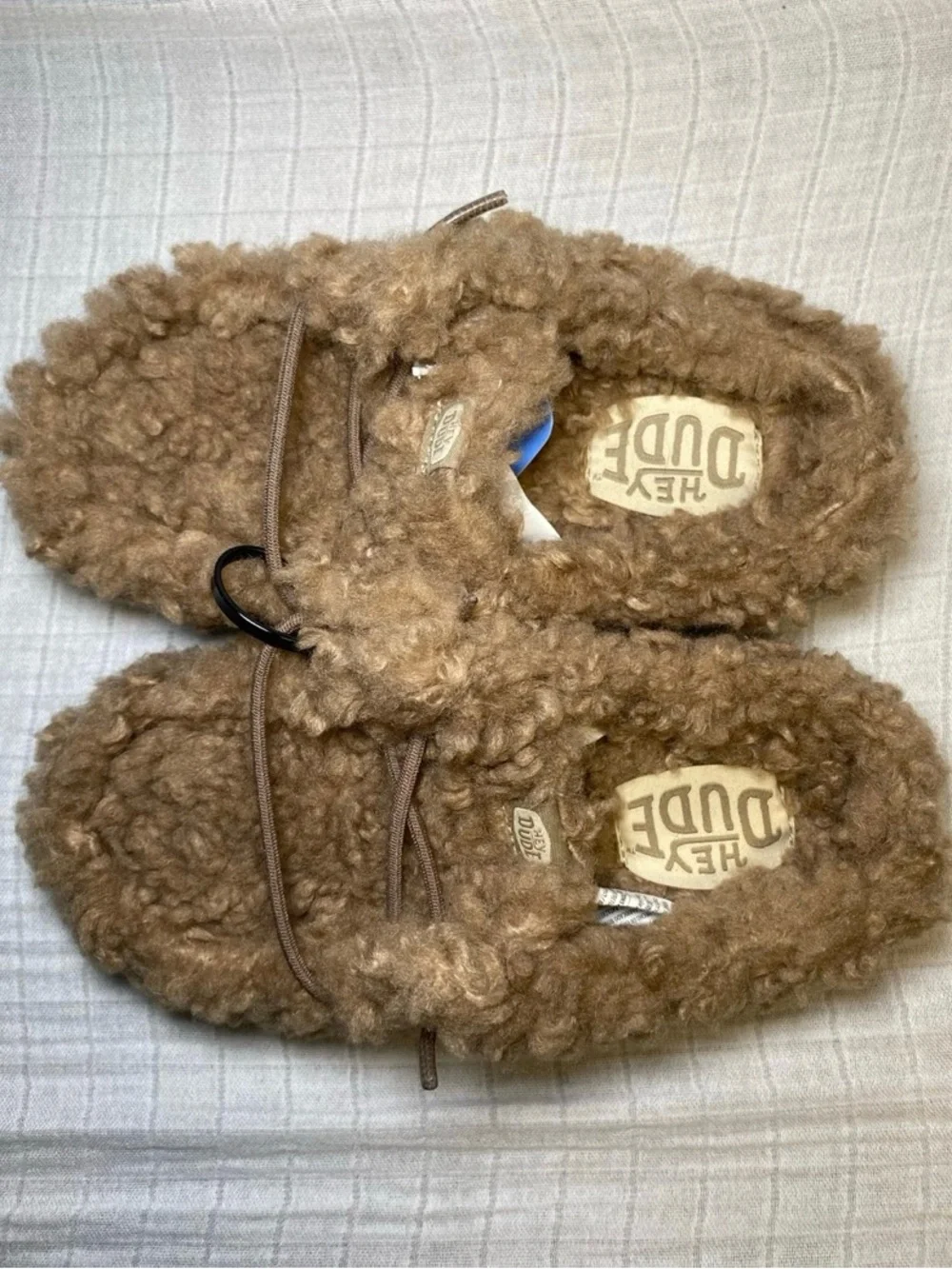 Hey Dude Teddy Slippers